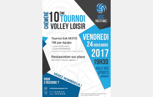 10ème tournoi volley loisir Chéméré