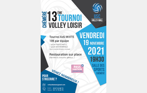 13ème tournoi volley loisir Chéméré
