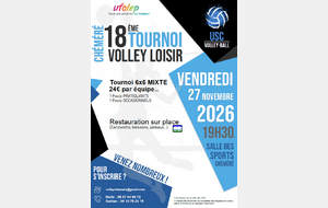 18ème tournoi volley loisir Chéméré